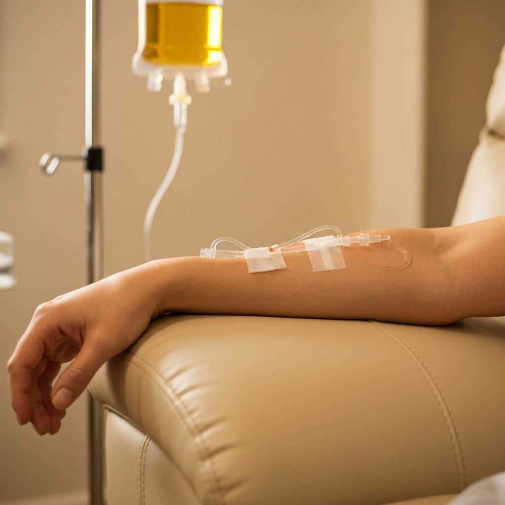IV therapy treatment at The Longevity Center